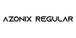 Azonix Regular Font