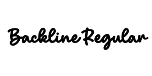 Backline Regular Font