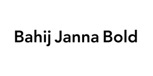 Bahij Janna Bold Font