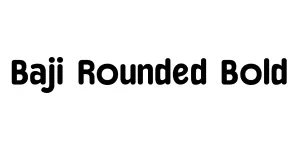 Baji Rounded Bold Font