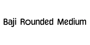 Baji Rounded Medium Font