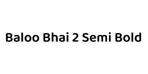 Baloo Bhai 2 Semi Bold Font
