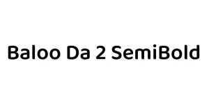 Baloo Da 2 SemiBold Font