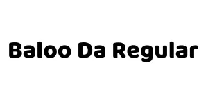 Baloo Da Regular Font