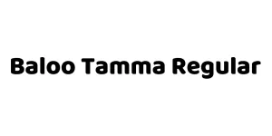 Baloo Tamma Regular Font