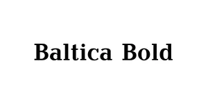 Baltica Bold Font