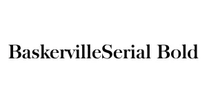 BaskervilleSerial Bold Font