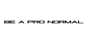 Be A Pro Normal Font