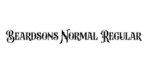 Beardsons Normal Regular Font