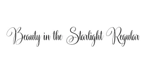 Beauty in the Starlight Regular Font