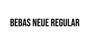 Bebas Neue Regular Font