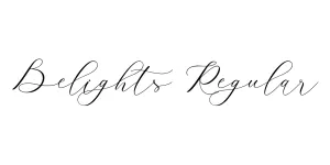 Belights Regular Font