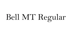 Bell MT Regular Font