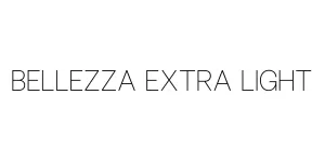 Bellezza Extra Light Font