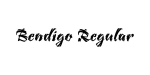 Bendigo Regular Font