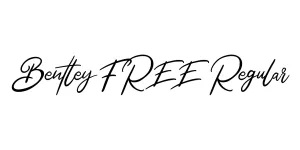 Bentley FREE Regular Font
