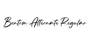 Bentron Alternate Regular Font