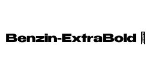Benzin-ExtraBold ☞ Font