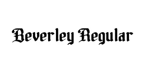 Beverley Regular Font