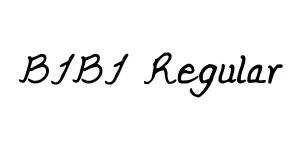 BIBI Regular Font