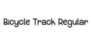 Bicycle Track Regular Font