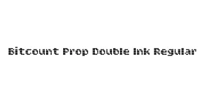 Bitcount Prop Double Ink Regular Font
