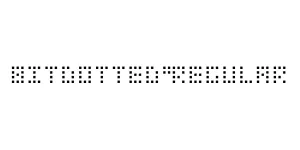 BitDotted Regular Font