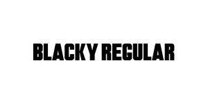 Blacky Regular Font