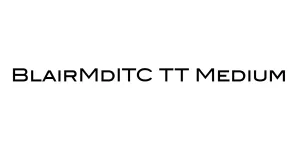 BlairMdITC TT Medium Font