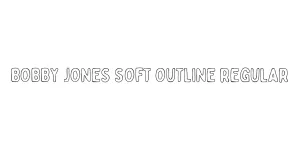 Bobby Jones Soft Outline Regular Font