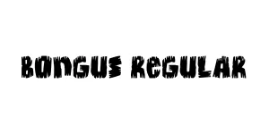 Bongus Regular Font