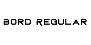 Bord Regular Font