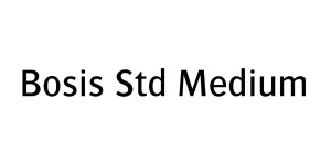 Bosis Std Medium Font