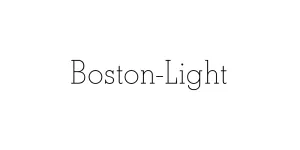 Boston-Light Font