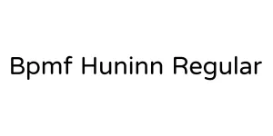 Bpmf Huninn Regular Font