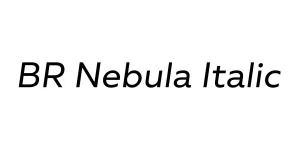 BR Nebula Italic Font
