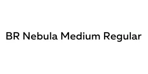 BR Nebula Medium Regular Font