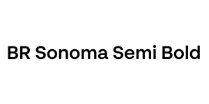 BR Sonoma Semi Bold Font