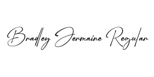 Bradley Jermaine Regular Font