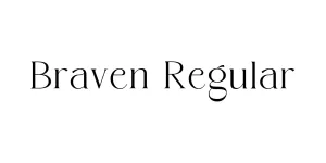 Braven Regular Font