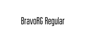 BravoRG Regular Font