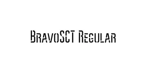 BravoSCT Regular Font