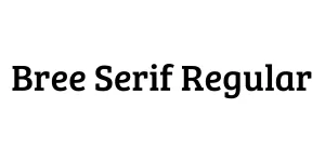 Bree Serif Regular Font