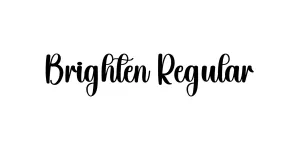Brighten Regular Font