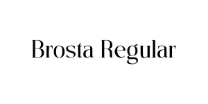 Brosta Regular Font