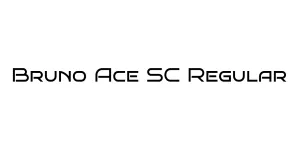 Bruno Ace SC Regular Font