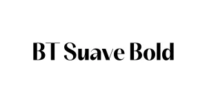 BT Suave Bold Font