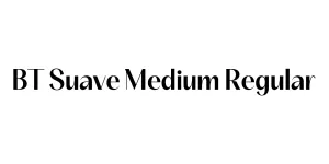 BT Suave Medium Regular Font