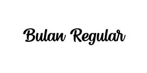 Bulan Regular Font