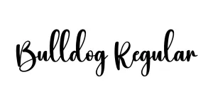Bulldog Regular Font